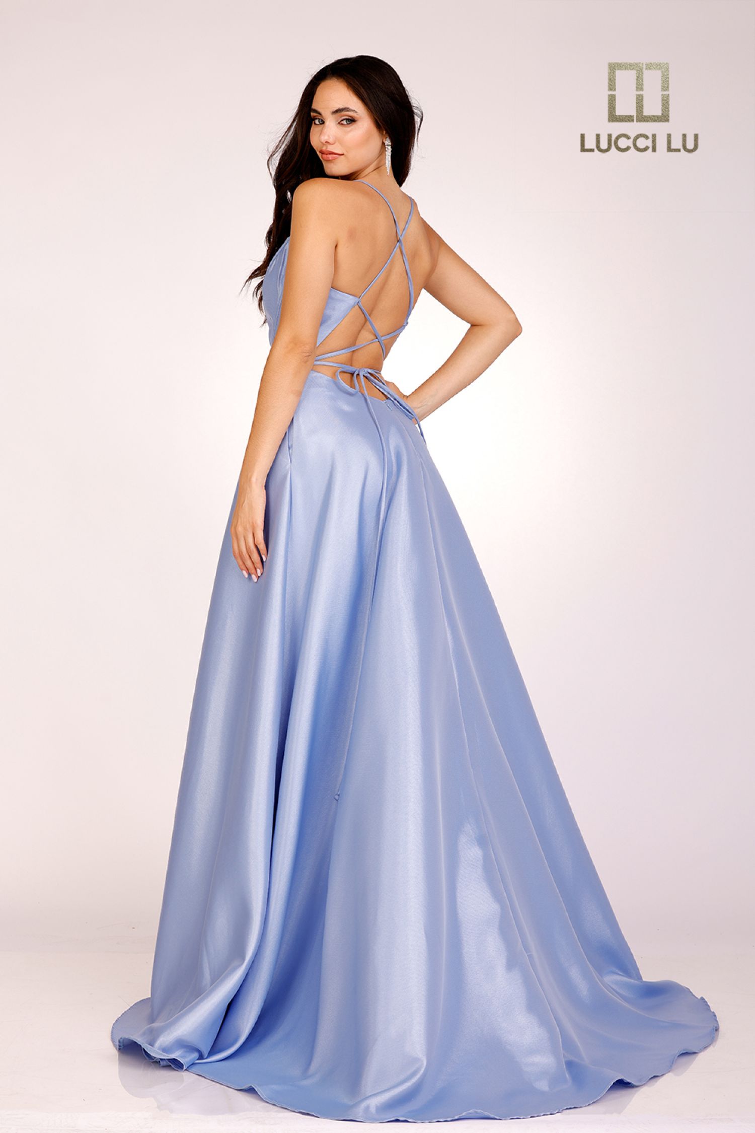 Lucci Lu 1378 Royal Blue Prom Dress main image 1