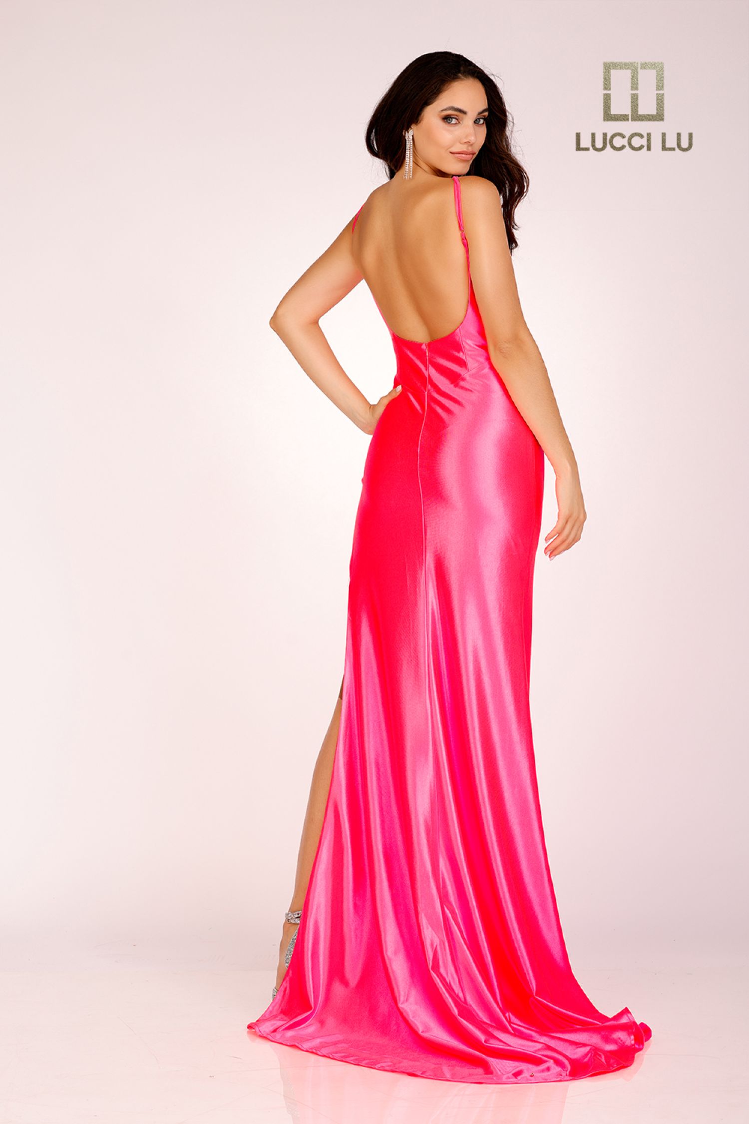 Lucci Lu 1421 Red Prom Dress